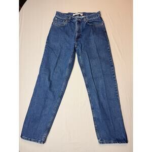 Mens‎ Levi’s 550 Relaxed Fit 34x32 Blue Denim Jeans Classic Straight Leg